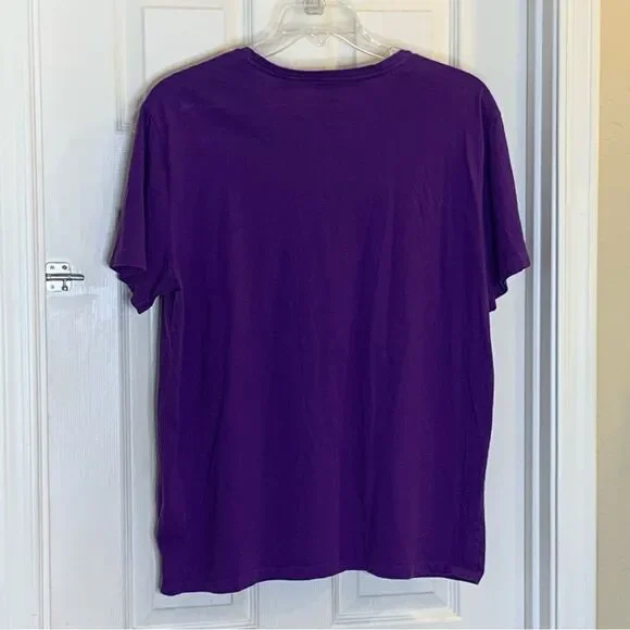 Polo Ralph Lauren Classic Fit Tee Purple Size XL - Picture 4 of 8
